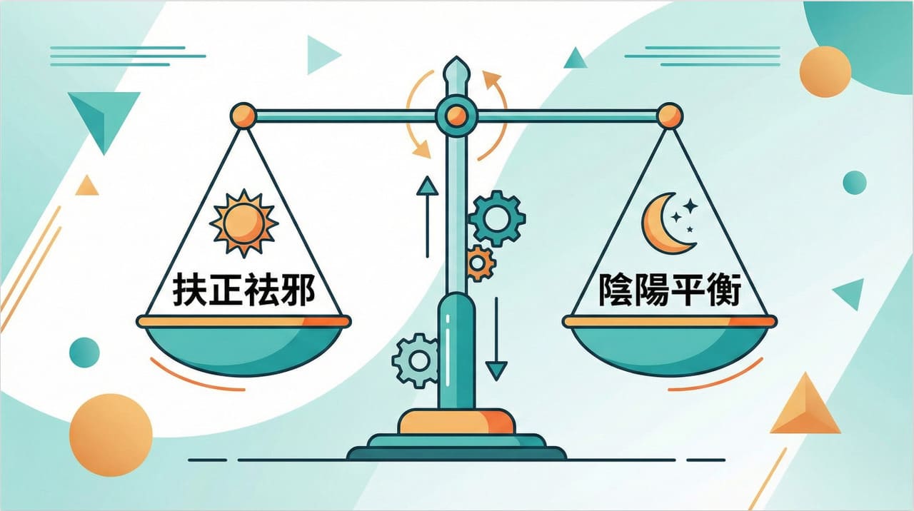 中醫核心概念：陰陽平衡與扶正祛邪的治療原理