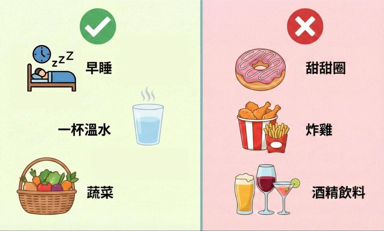 濕疹飲食與生活禁忌:避免甜食炸物與熬夜,養成正確保養習慣